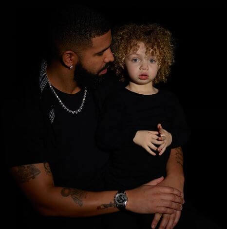 Sandi Graham's son, Drake and grandson, Adonis Graham.